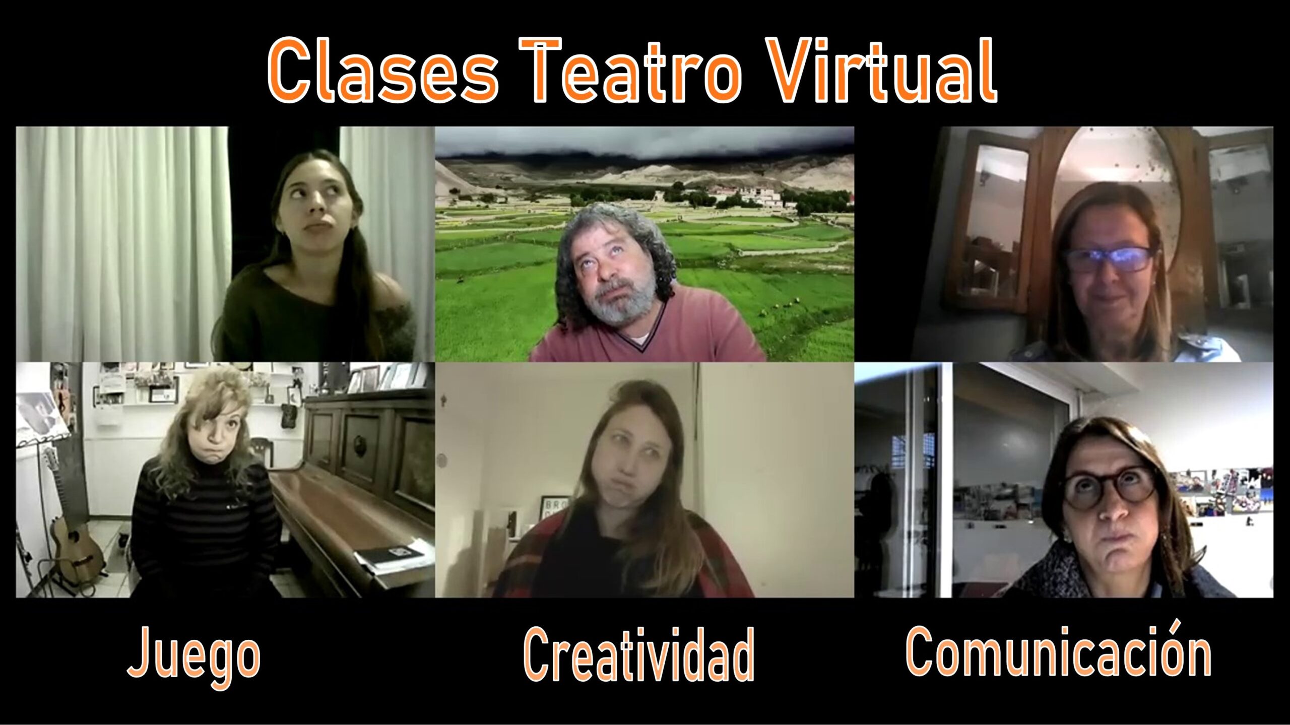 Clases de Teatro Virtual